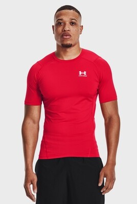 Рашгард HG Armour Comp SS, Red, Under Armour