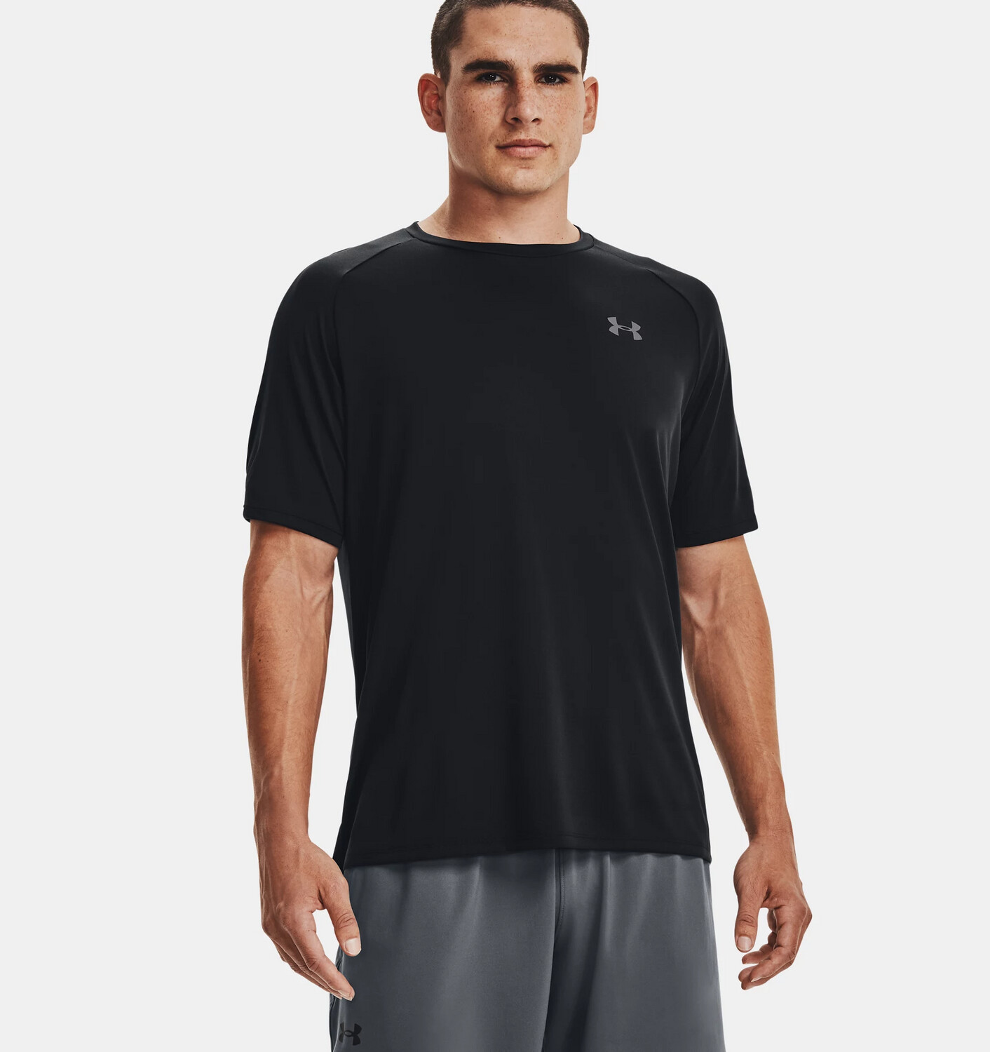 Футболка Men's UA "Tech™ 2.0 Short Sleeve", Black, Under Armour