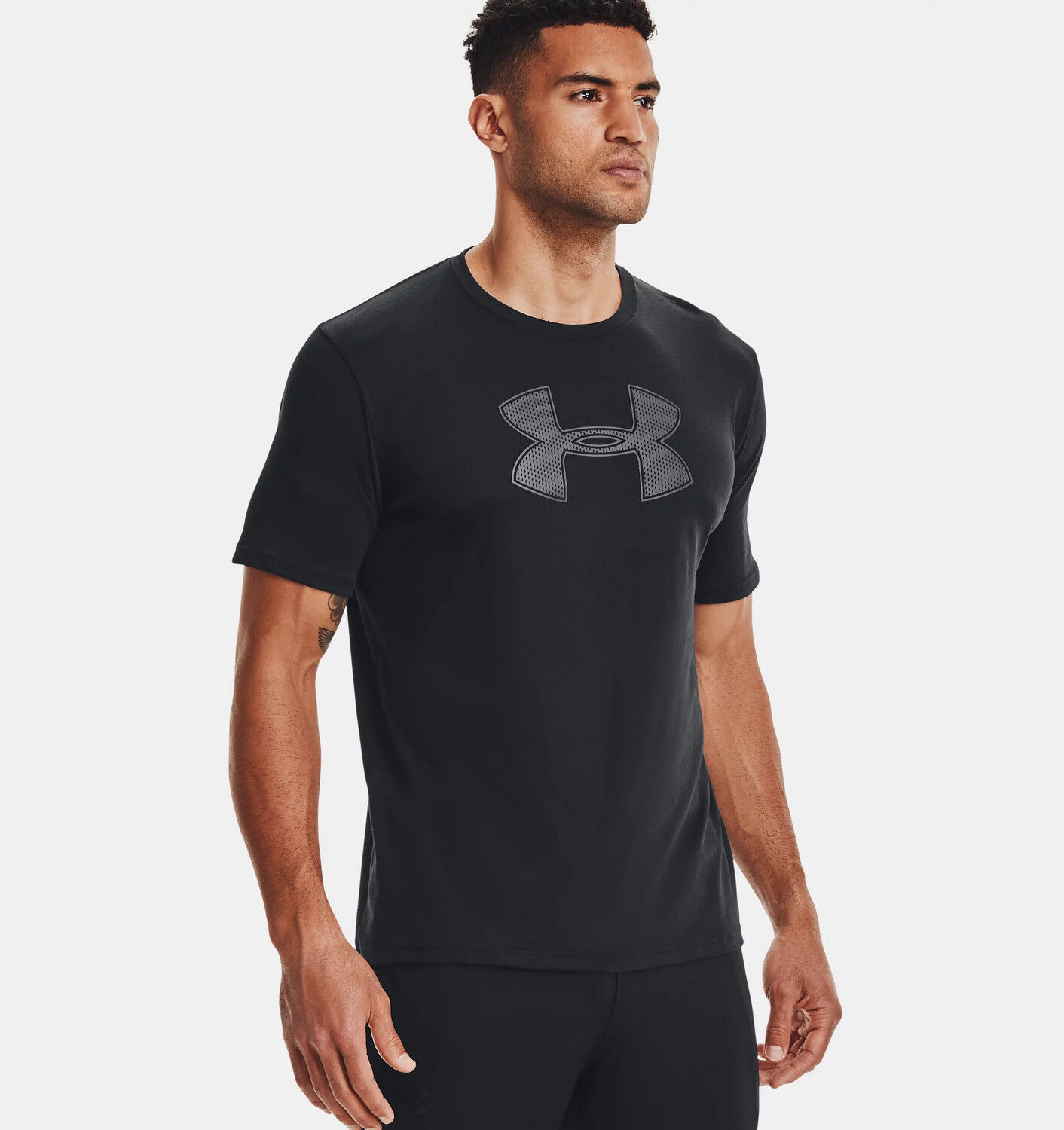 Футболка "UA Big Logo Short Sleeve T-Shirt", Men's, Black, Under Armour