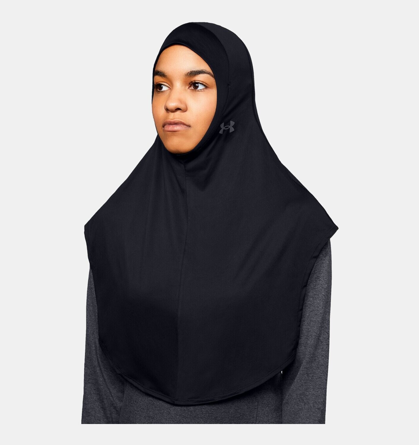 Хиджаб Women's UA Extended Sport Hijab Black Under Armour