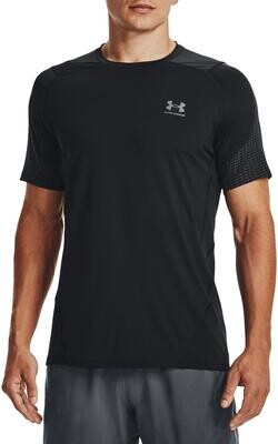 Рашгард Men's UA HeatGear Fitted Short Sleeve, Black, Under Armour