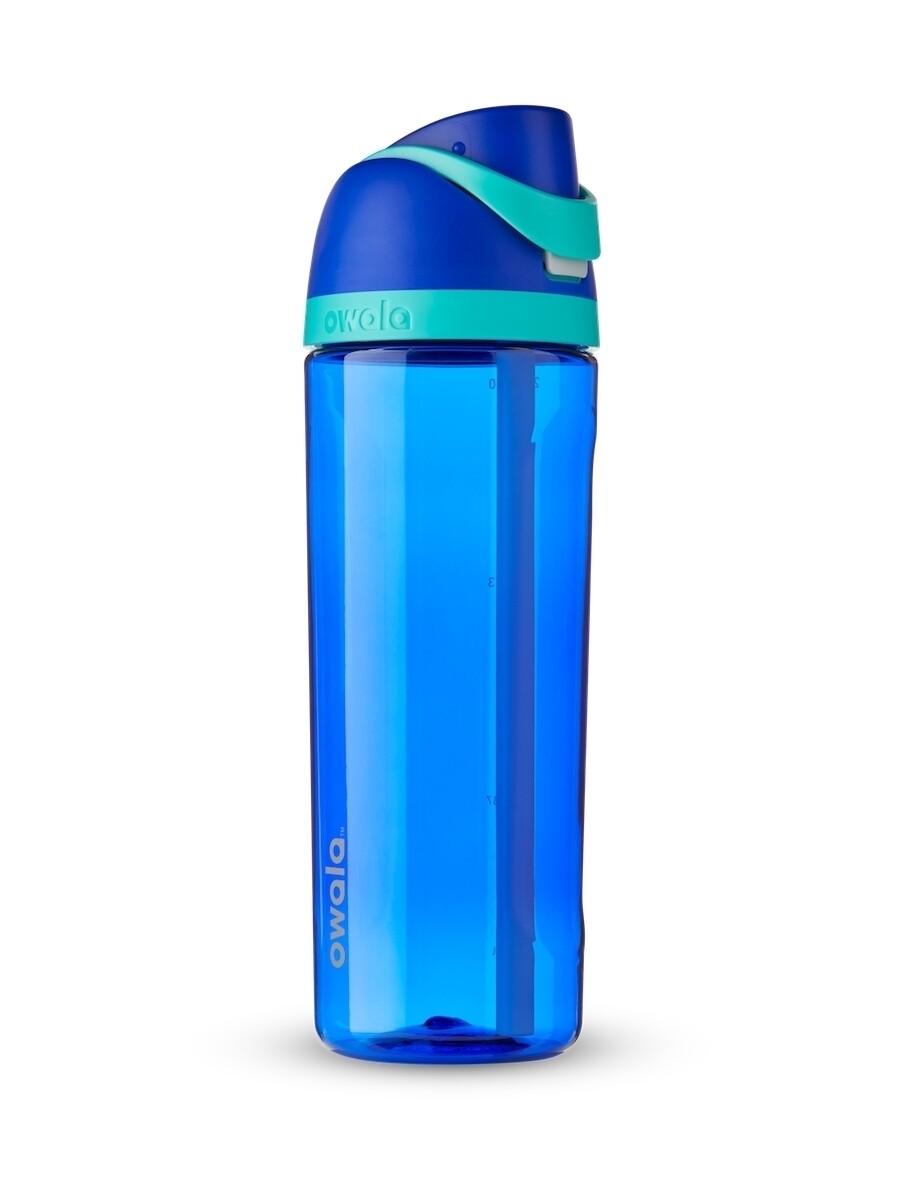 Бутылка для воды c закрытым горлышком FreeSip, TRITAN, 739мл Blueberry OWALA