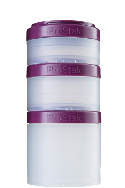 Контейнеры "ProStak Expansion Pak", 3Pak, Clear/Plum, BlenderBottle®
