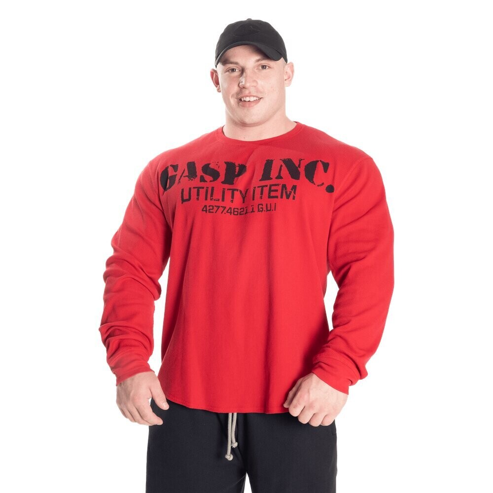 Кофта спортивная "Thermal Gym Sweater", Chili Red, Gasp