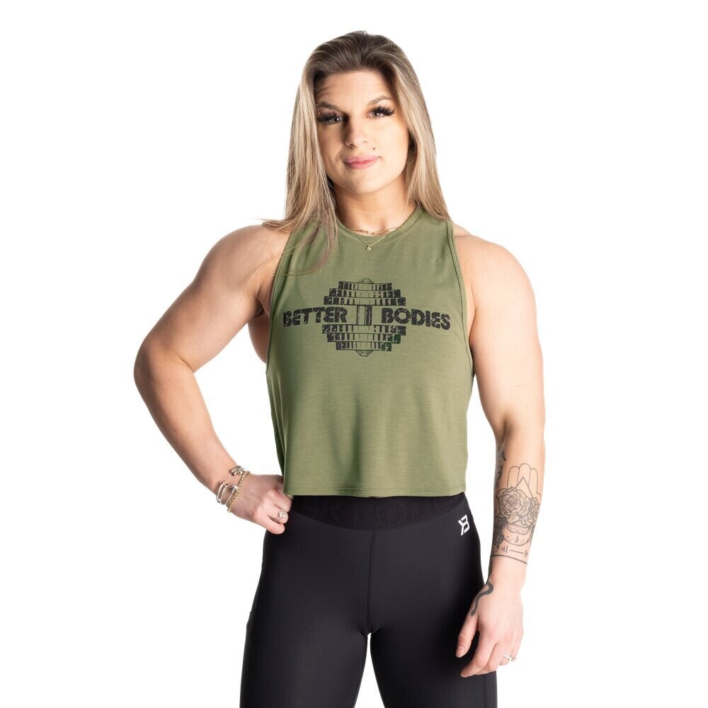 Топ "Empire Loose Racerback", Washed Green, Better Bodies