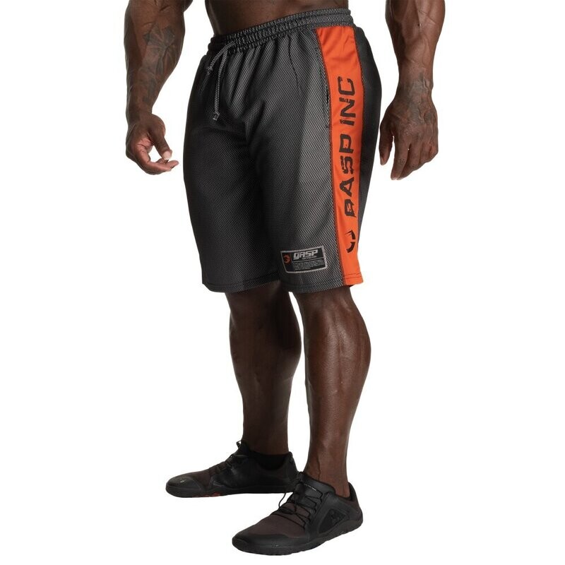 Шорты &quot;№1Mesh short&quot;, Black/Flame, Gasp