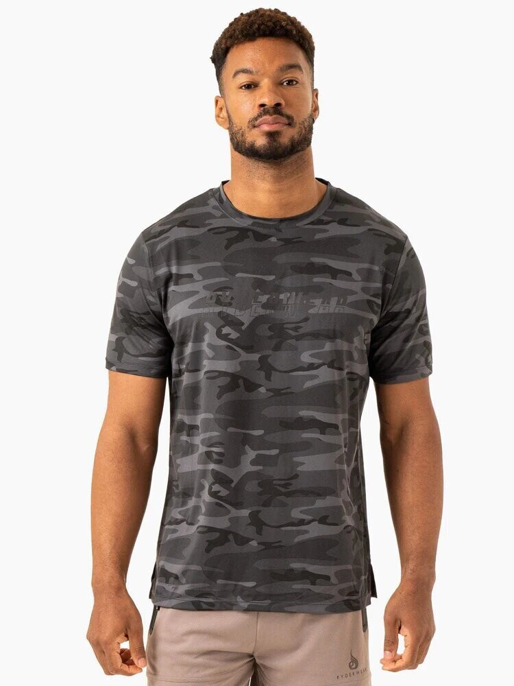 Футболка "Overdrive T-Shirt", Black Camo, Ryderwear