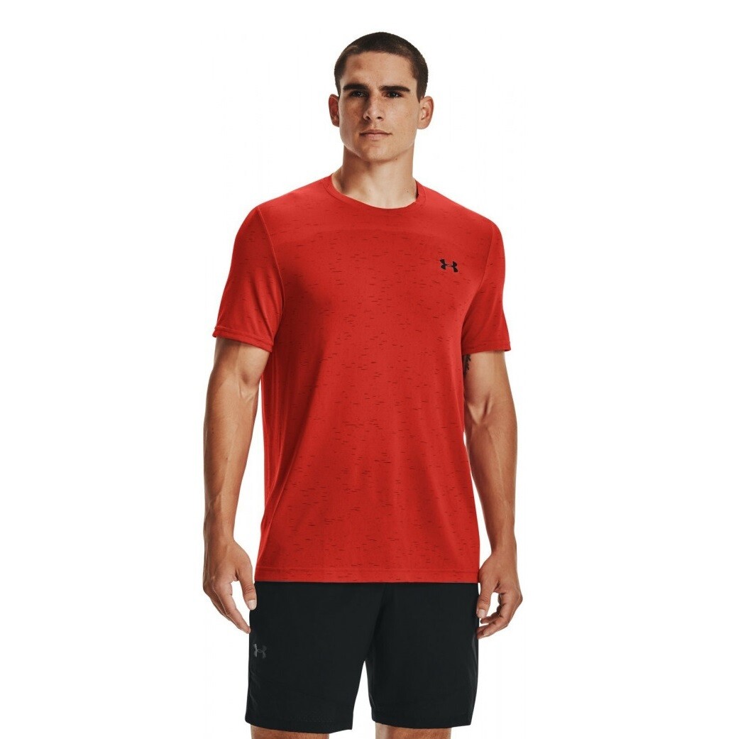 Футболка "UA Seamless Short Sleeve", Men's, Radiant Red,  Under Armour