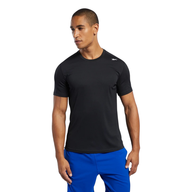 Футболка &quot;Workout Ready Polyester Tech Tee&quot;, Men&#39;s, Black, Reebok