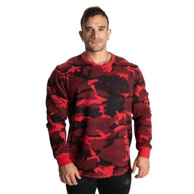 Кофта спортивная "Thermal logo sweater", Red Camo, Gasp