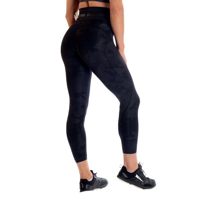 Леггинсы &quot;High Waist Leggings&quot;, Black Camo, Better Bodies