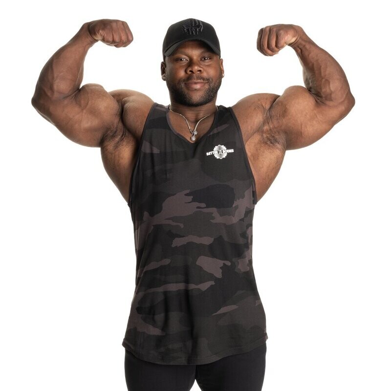 Майка &quot;Essential T-Back&quot;, Dark Camo V2, Better Bodies