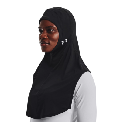 Хиджаб "UA Extended Sport Hijab", Women's, Black Under Armour