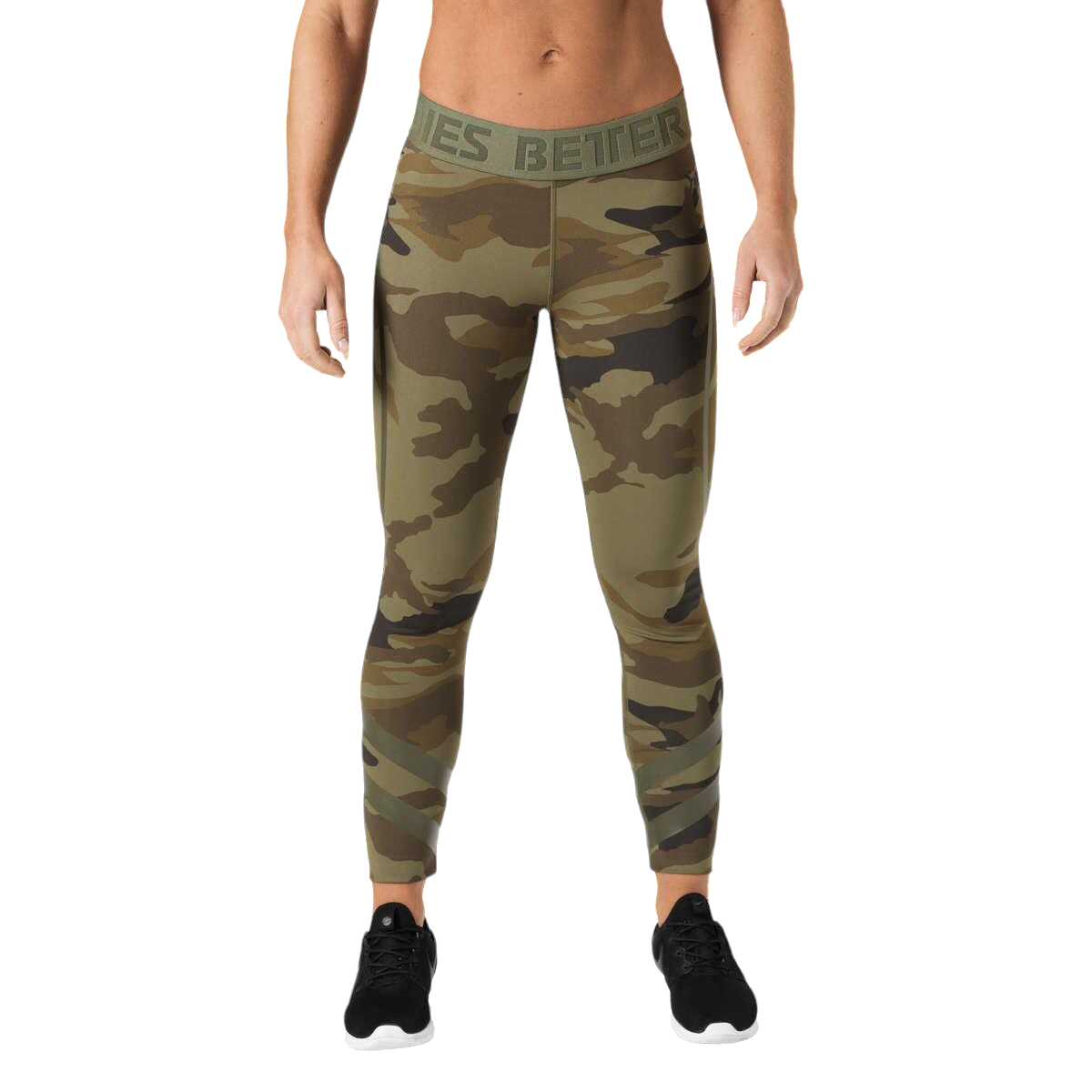 Леггинсы &quot;Chrystie High Tights&quot;, Green/Camo, Better Bodies