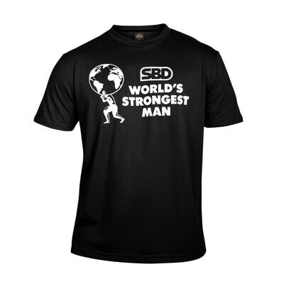 Футболка &quot;World’s Strongest Man 2023&quot;, Men&#39;s, Black, SBD