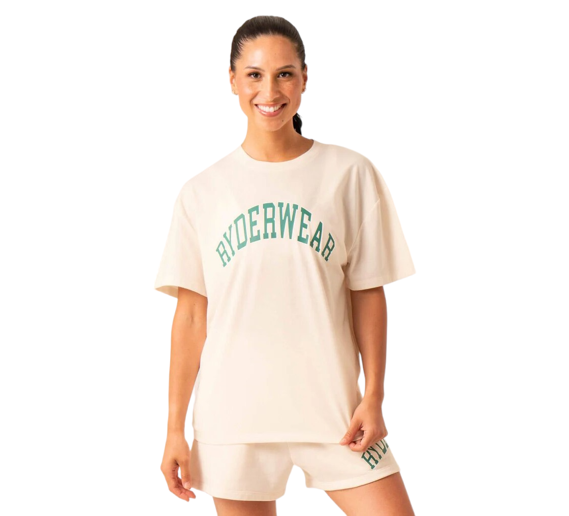 Футболка "Collegiate T-Shirt", Women's, Chalk, Ryderwear