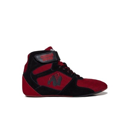 Кроссовки "Perry High Tops", Black/Red, GorillaWear