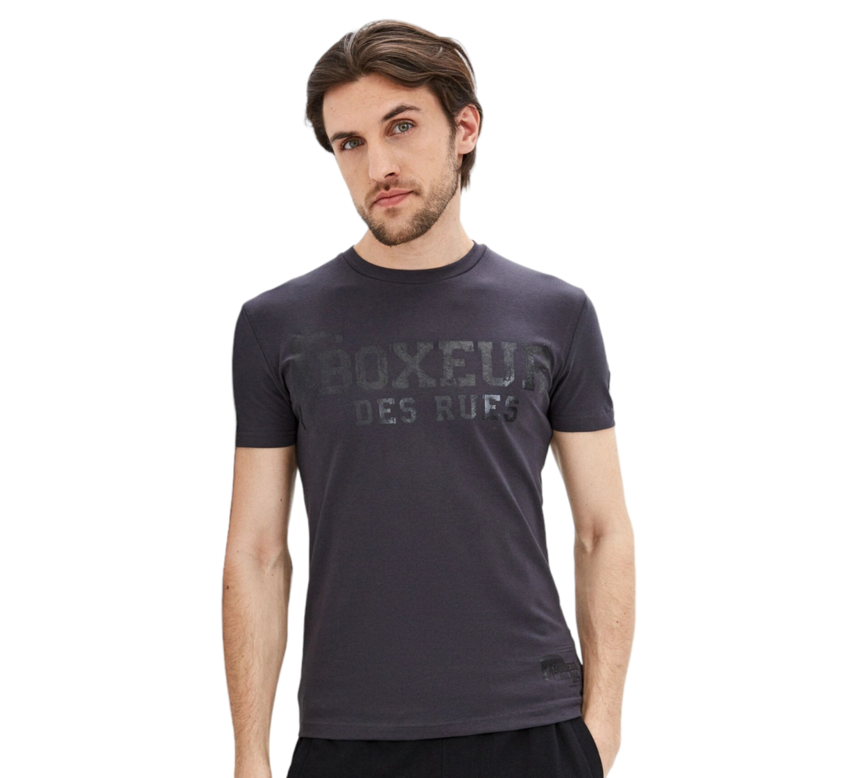 Футболка "Boxeur", Men's T-shirt, Antacite, Boxeur Des Rues