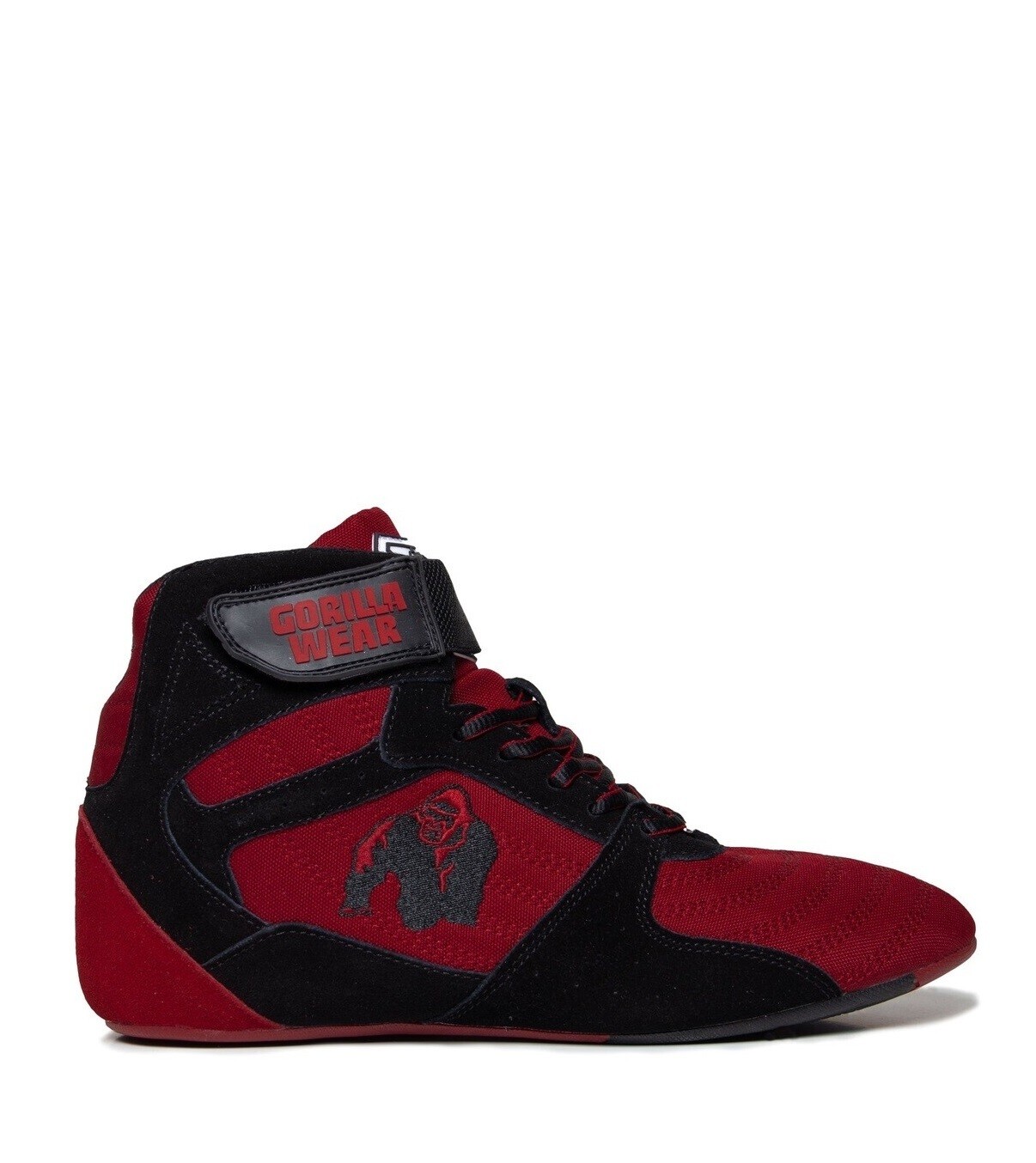 Кроссовки "Perry High Tops", Black/Red, GorillaWear