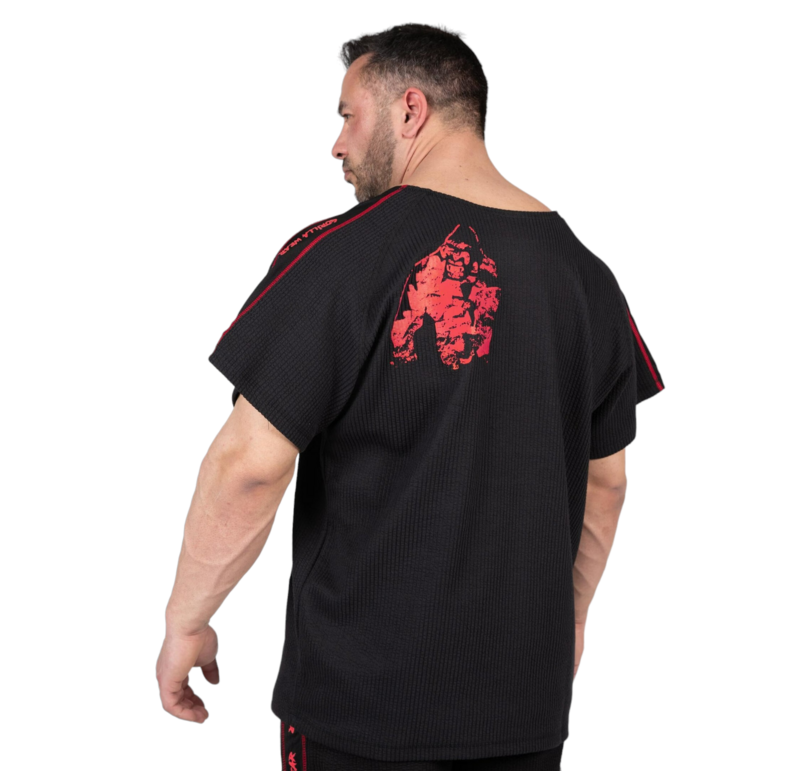 Топ &quot;Buffalo Old School&quot;, Black/Red, GorillaWear