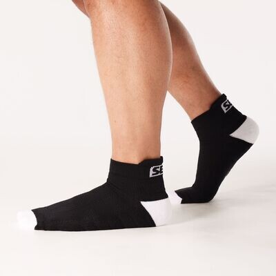 Носки Trainer socks "Momentum", Winter 2023, Black/White, SBD