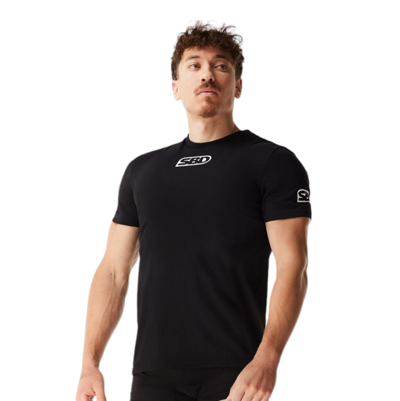 Футболка Competition &quot;Momentum&quot;, Winter 2023, Men&#39;s, Black/White, SBD
