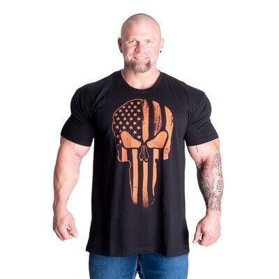 Футболка &quot;Skull standard  tee&quot;, black/Flame, Gasp