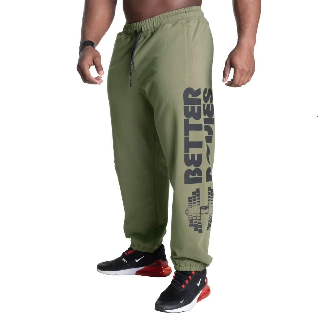 Брюки "Stanton Sweatpants", Washed Green, Better Bodies