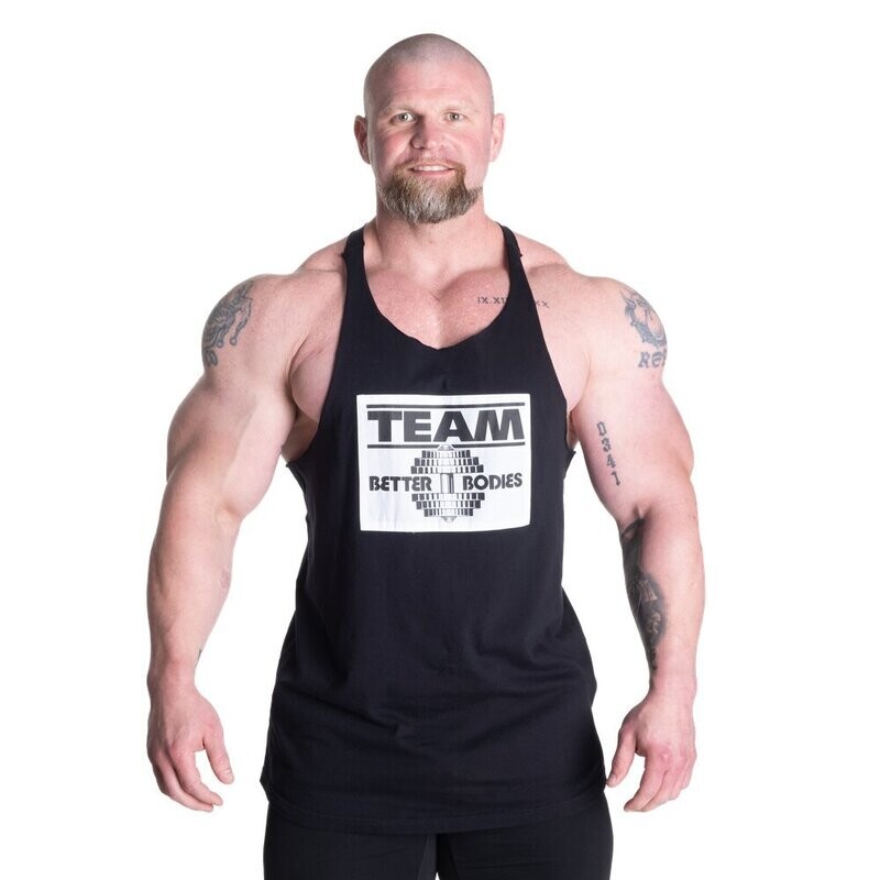 Майка &quot;Old school stringer&quot;, Black, Better Bodies