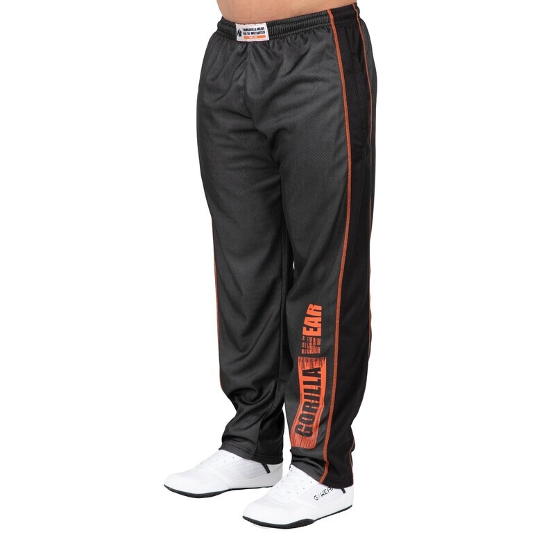 Брюки &quot;Wallace Mesh Pants&quot;, Grey/Orange, GorillaWear