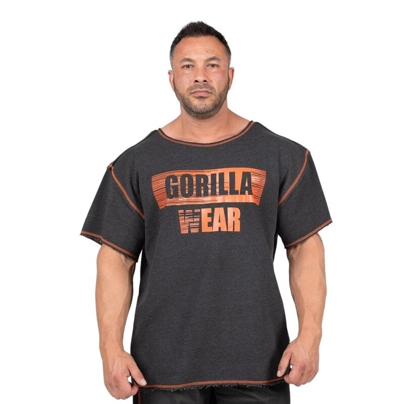 Топ &quot;Wallace&quot;, Grey/Orange, GorillaWear