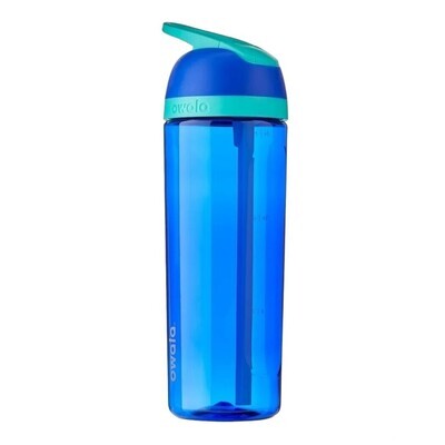 Бутылка для воды c закрытым носиком "Flip Tritan", 25oz (739мл), Blueberry, OWALA