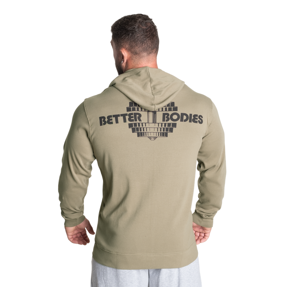 Light zip hood