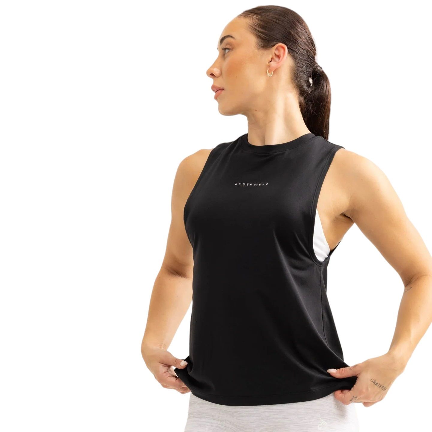Майка &quot;Soft Tech Loose Fit Tank&quot;, Women&#39;s, Black, Ryderwear