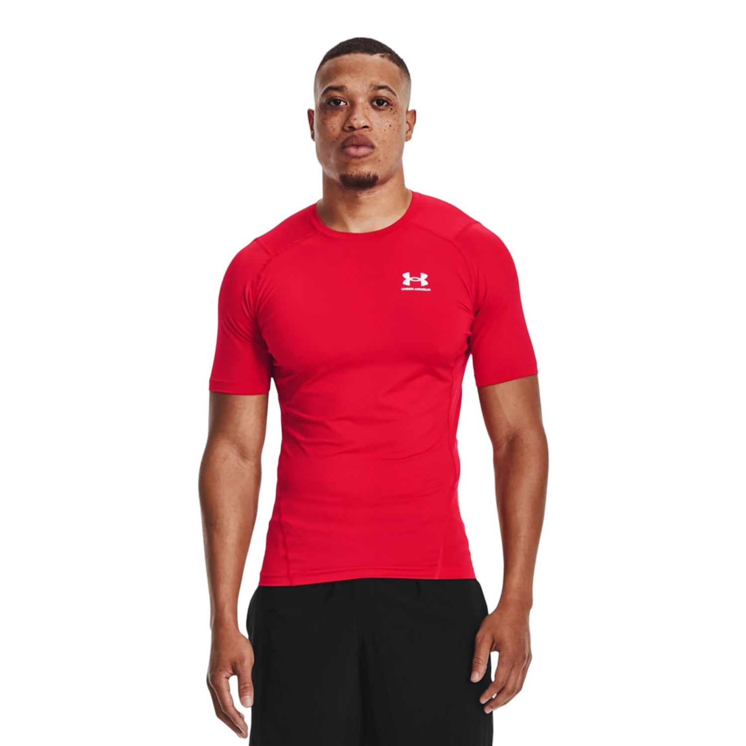 Рашгард &quot;HG Armour Comp SS&quot;, Men&#39;s, Red, Under Armour
