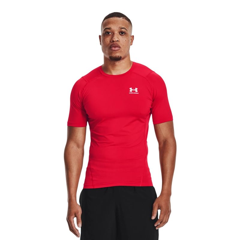 Рашгард &quot;HG Armour Comp SS&quot;, Men&#39;s, Red, Under Armour