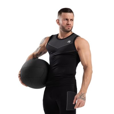 Майка &quot;Norton Seamless Tank Top&quot;, Black, GorillaWear