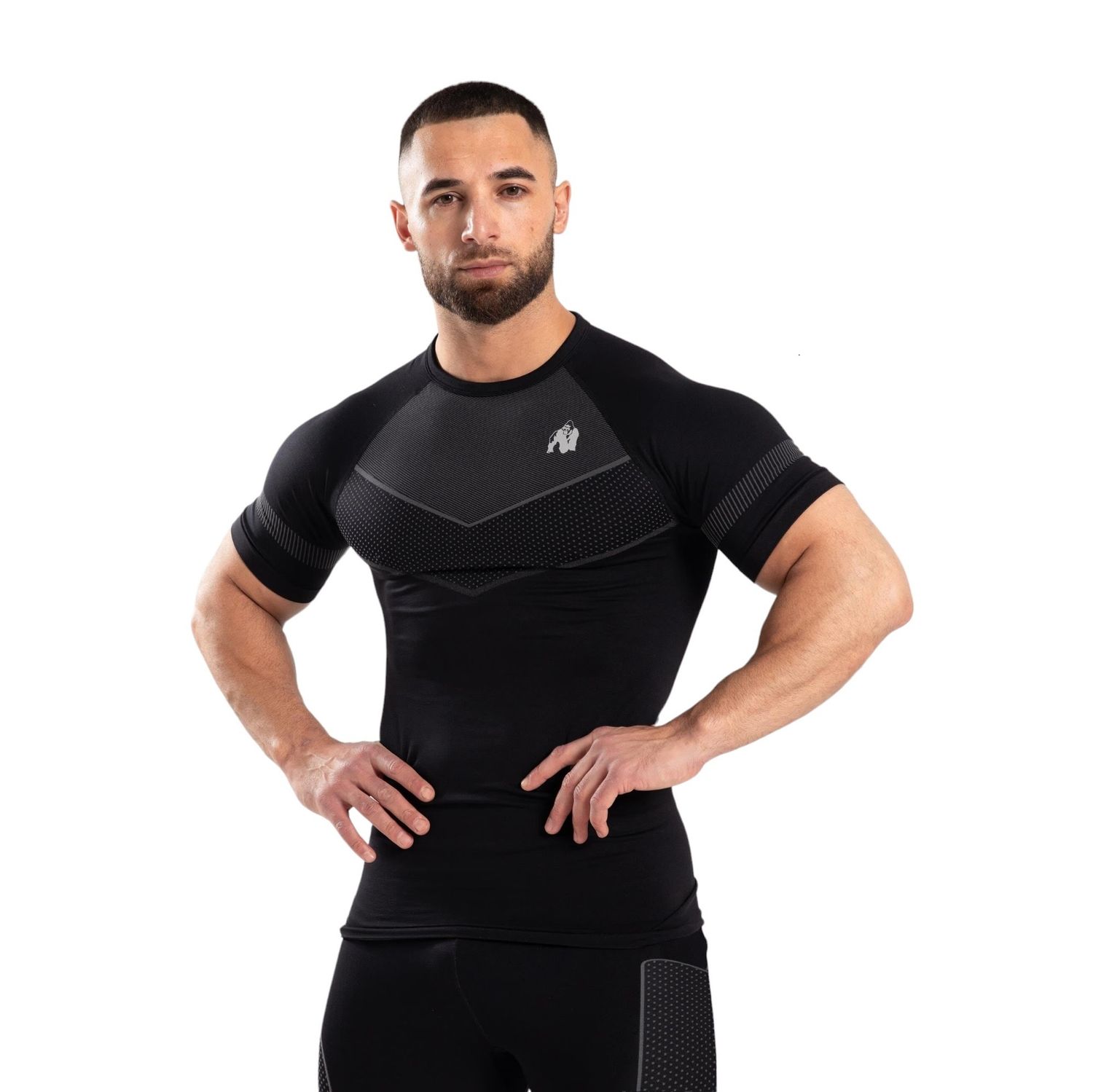 Футболка &quot;Norton Seamless T-shirt&quot;, Black, GorillaWear
