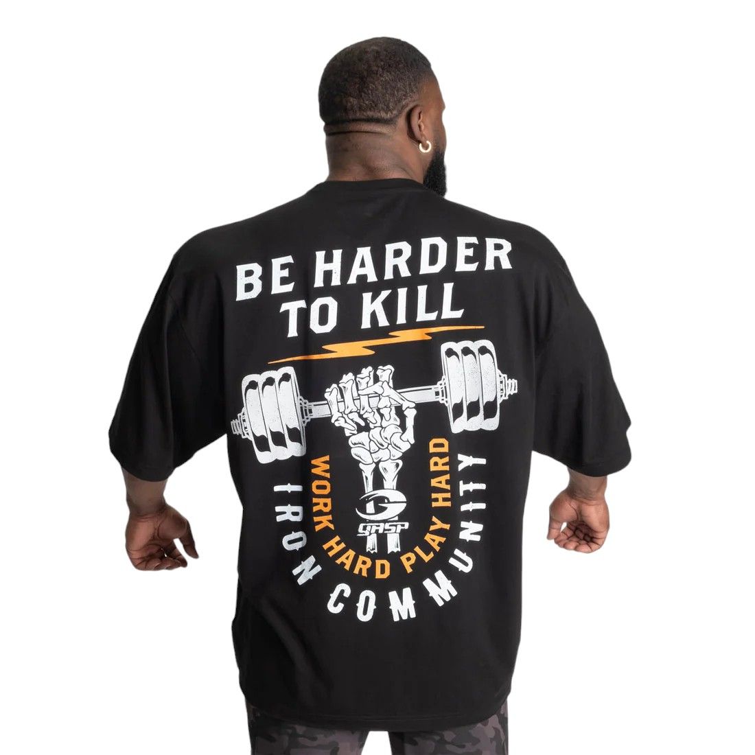 Футболка &quot;Harder To Kill Iron Tee&quot;, Black, Gasp