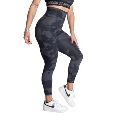 Леггинсы &quot;High Waist Leggings&quot;, Dark Camo, Better Bodies