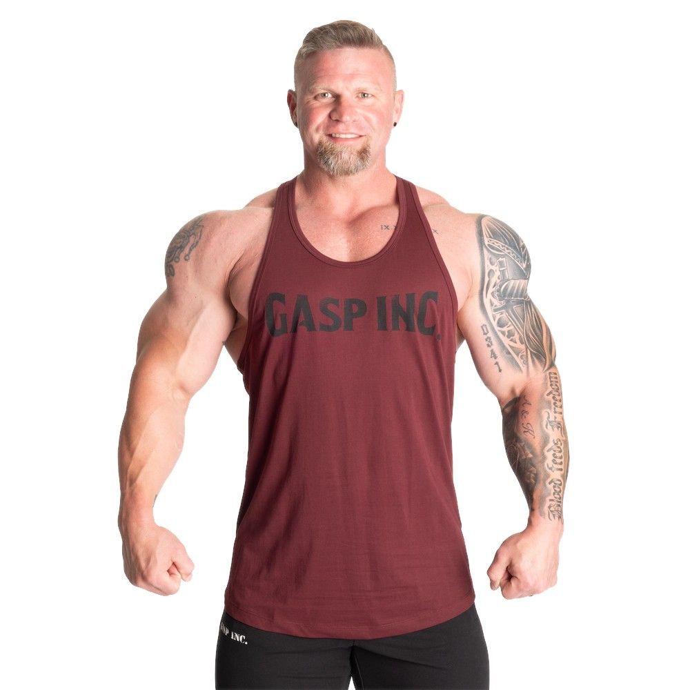 Майка &quot;Gasp Essntial T-Back&quot;, Maroon, Gasp