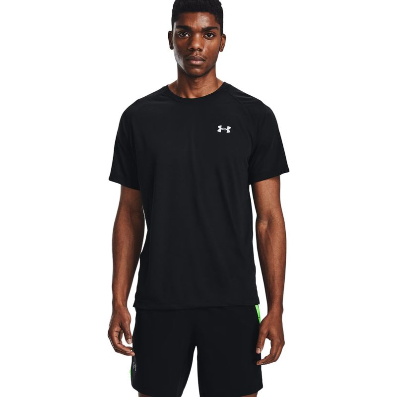 Футболка UA &quot;Streaker Run Short Sleeve&quot;, Men&#39;s, Black, Under Armour