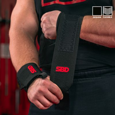 Кистевые бинты &quot;Standard 2024&quot;, Flexible (мягкие), Black, SBD