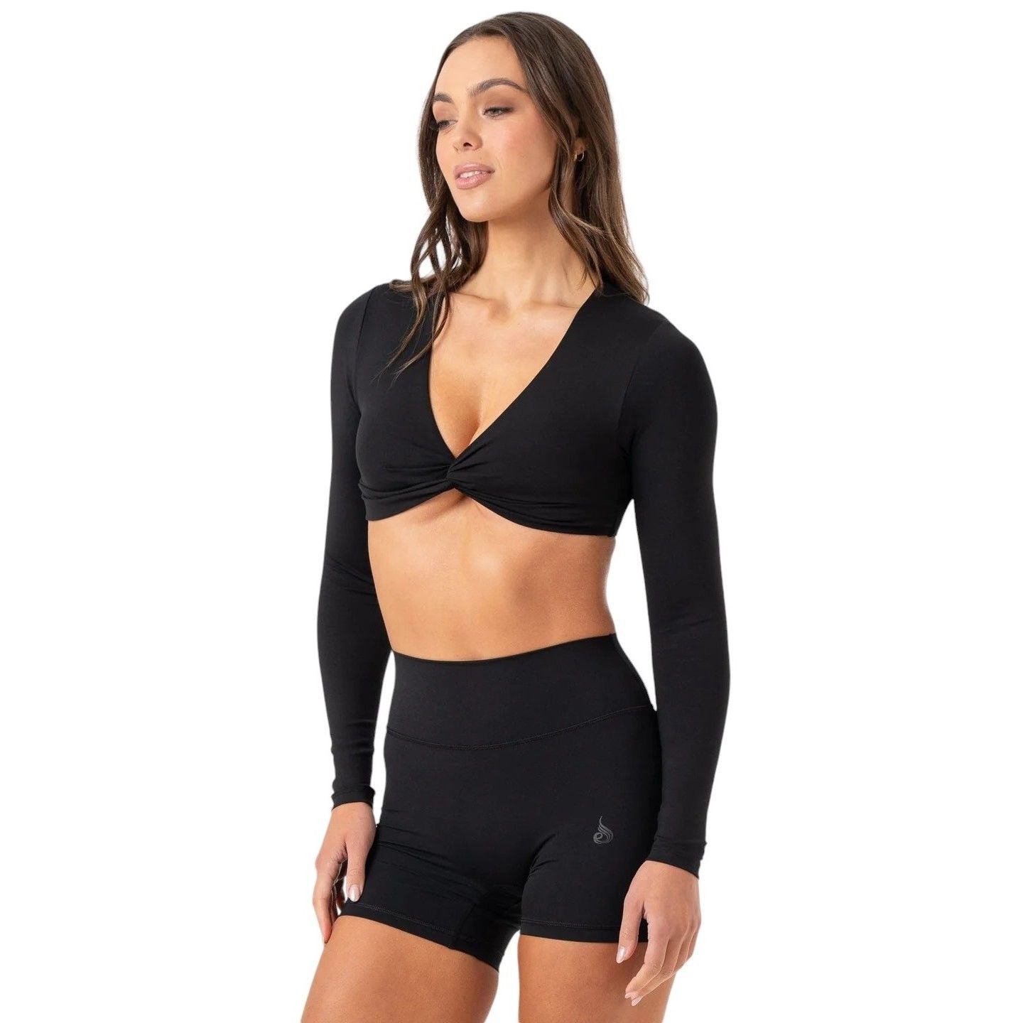 Топ &quot;NKD Knot Long Sleeve Top&quot;, Women&#39;s, Black, Ryderwear