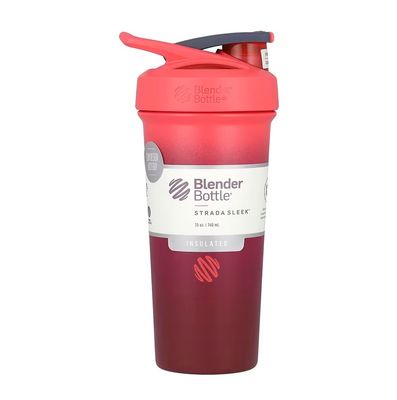 Шейкер &quot;Strada Sleek™&quot;,  Insulated Stainless Steel, 740мл, Sangria, BlenderBottle®