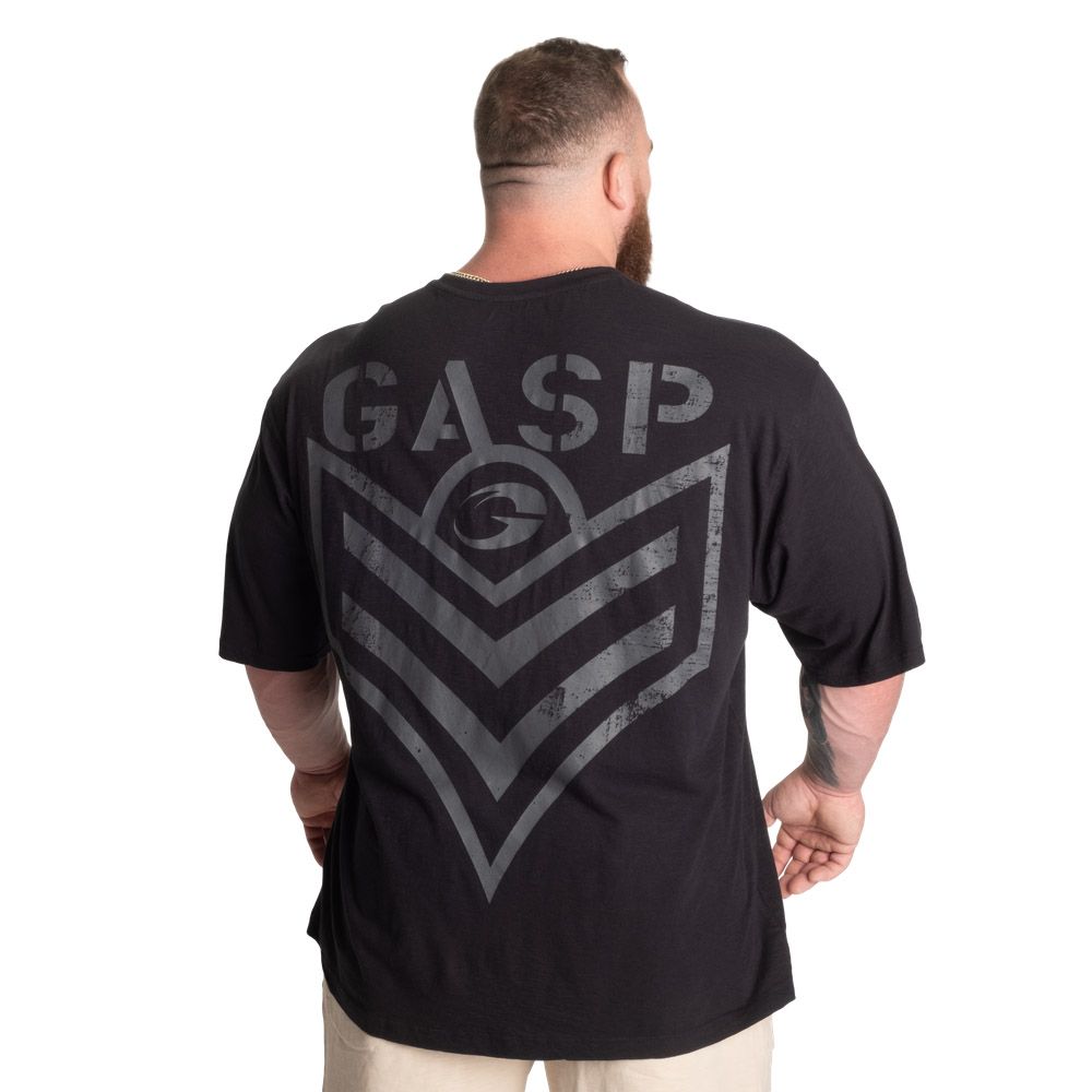 Футболка &quot;Slub Iron Tee&quot;, Washed Black, Gasp