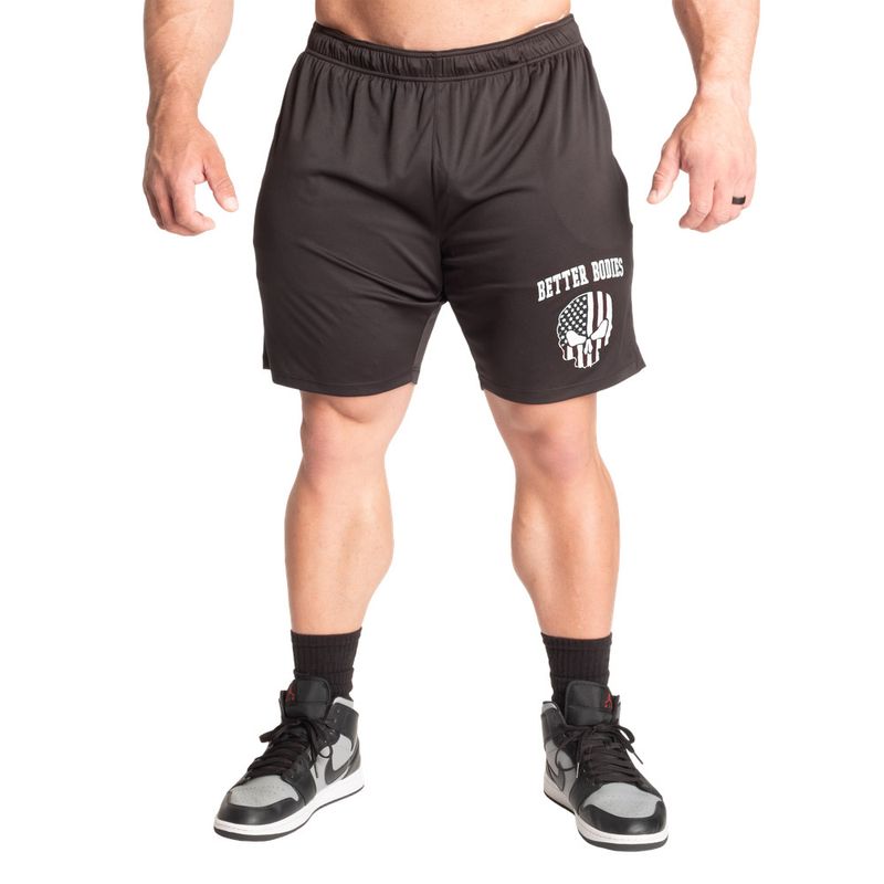 Шорты &quot;Skull Function Shorts&quot;, Black/White, Better Bodies