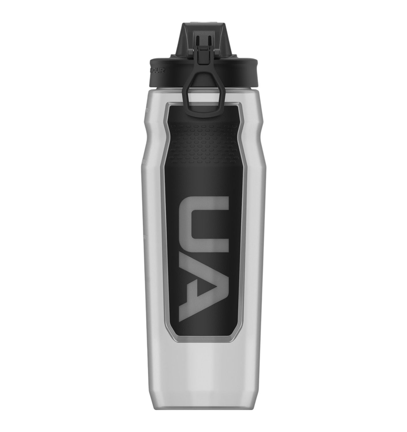 Бутылка для воды &quot;UA Playmaker Squeeze 32 oz&quot;, Clear/Black, Under Armour
