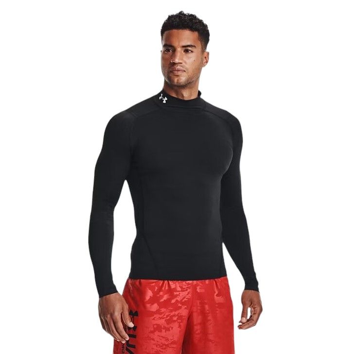 Рашгард &quot;HG Mock Long Sleeve&quot;, Men&#39;s, Black, Under Armour