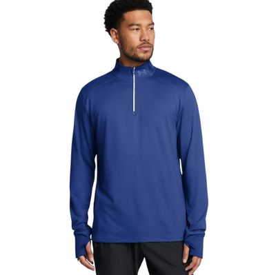Рашгард &quot;UA Qualifier Run ½ Zip&quot;, Men&#39;s, Tech Blue/Reflective, Under Armour